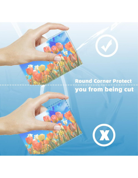 Bolsas de Laminado Térmico Uinkit 11.5x17.5" 5 Mil Paquete 50