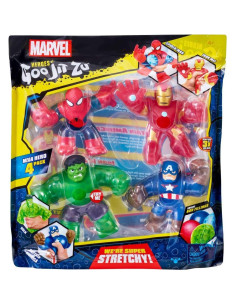 Goo JIT Zu 37260 Marvel 4 Pack Héroes Viscosos 2