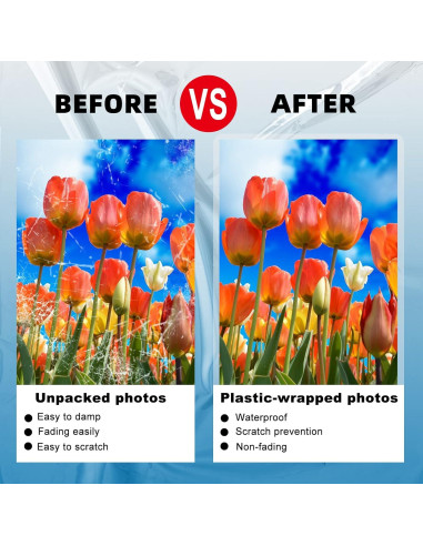 Bolsas de Laminado Térmico Uinkit 11.5x17.5" 5 Mil Paquete 50