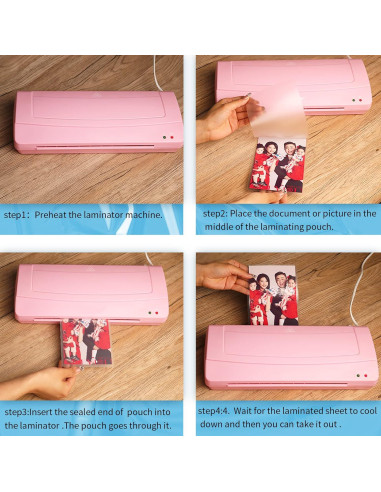 Bolsas de Laminado Térmico Uinkit 11.5x17.5" 5 Mil Paquete 50