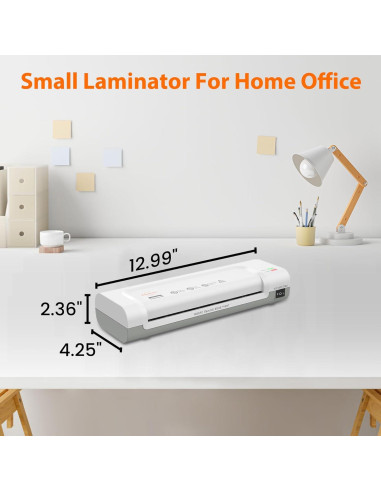 Laminadora Térmica VidaTeco 22.86 cm con 20 Hojas 3 mil