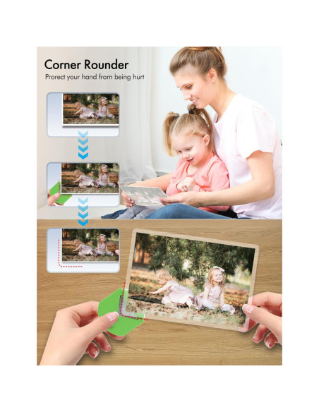 Laminadora Térmica Silenciosa SINOPUREN 9" A4 Verde