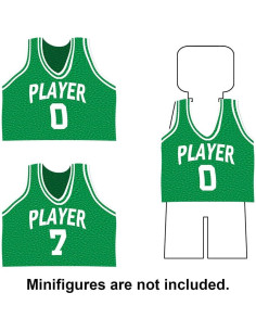 Bloques de Construcción Nicolababe - Cancha Baloncesto Verde 2