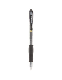 Bolígrafos de Gel Pilot G2 Premium 0.38 mm Tinta Negra 12 Unidades 2