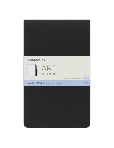 Bloc de Dibujo Moleskine Art, Tapa Suave, Grande, 48 Páginas