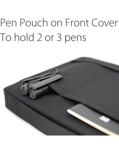 Funda de Cuaderno Diodrio A5 Negra Resistente al Agua