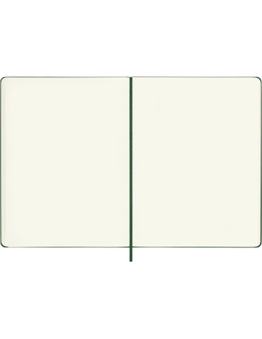 Cuaderno Moleskine XL Tapa Dura Liso Verde Mirtillo 192 Páginas