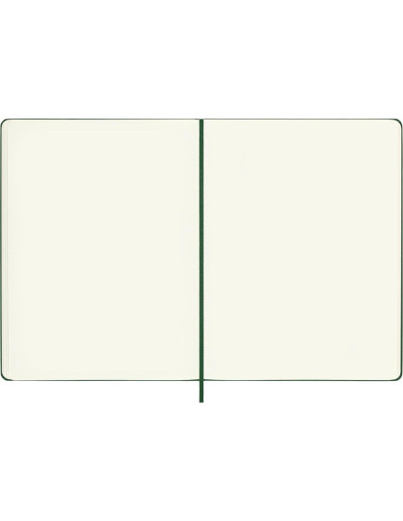 Cuaderno Moleskine XL Tapa Dura Liso Verde Mirtillo 192 Páginas