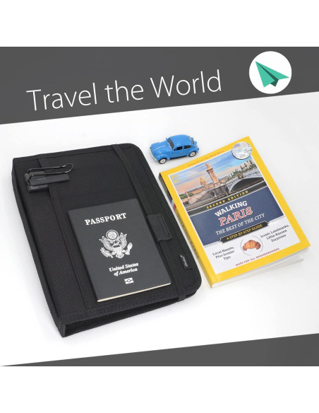 Funda de Cuaderno Diodrio A5 Negra Resistente al Agua