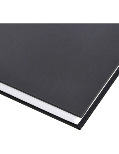 Diarios Profesionales Amazon Basics, 2 Unidades, Negro, 26.67x19.05 cm