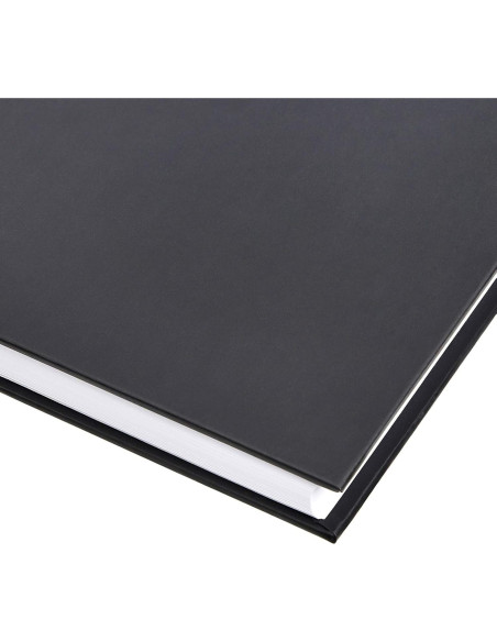 Diarios Profesionales Amazon Basics, 2 Unidades, Negro, 26.67x19.05 cm