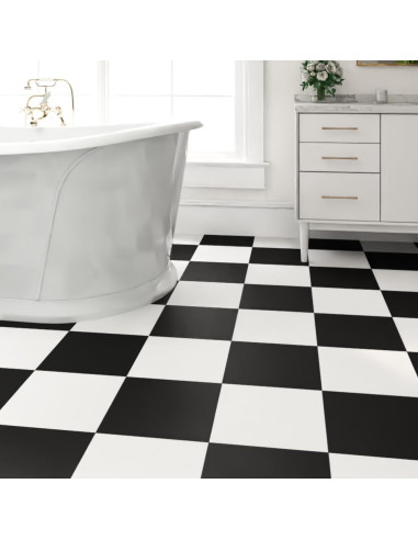 Paquete de 40 baldosas de vinilo autoadhesivas ZRJT 30.48 cm