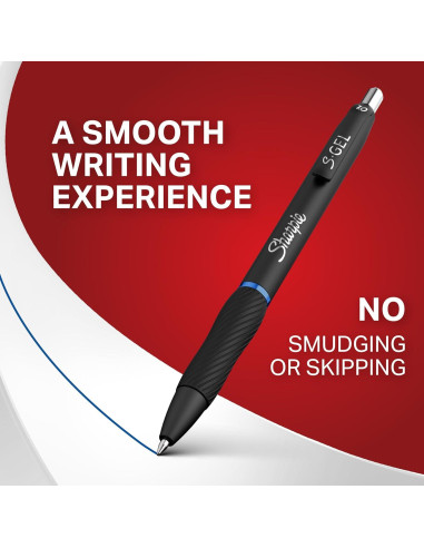 Bolígrafos de Gel Sharpie S-Gel 1.0mm Tinta Azul 36 Unidades