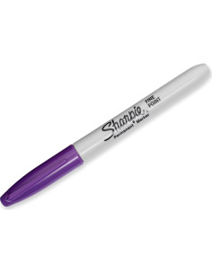 Marcadores Permanentes Sharpie Punta Fina Púrpura Paquete de 2 2
