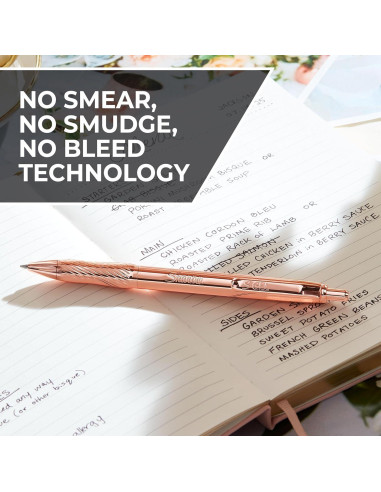 Bolígrafo Gel Sharpie S-Gel Cobre 0.7mm Tinta Negra Recargable