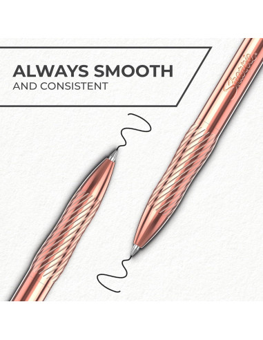 Bolígrafo Gel Sharpie S-Gel Cobre 0.7mm Tinta Negra Recargable