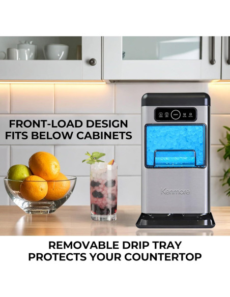 Fabricador de Hielo Masticable Kenmore KKIMNF-40SS 18kg/día