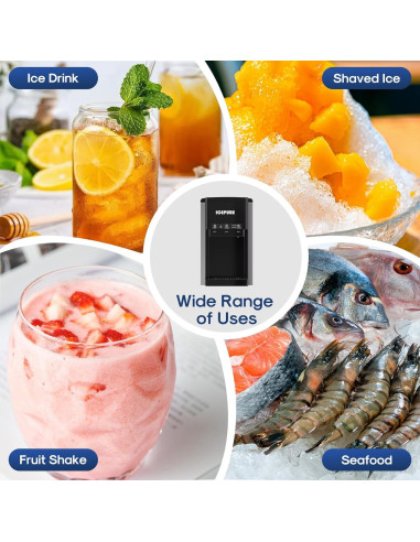 Enfriador de Agua 3 en 1 ICEPURE con Fabricador de Hielo 19 kg/día