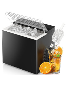 Fabricador de Hielo Portátil EXTRAFEIN 11.79 kg/día, Autolimpiante