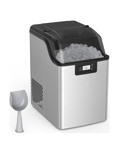 Máquina de Hielo de Mostrador Garvee ICJU_IZ01 44 kg/día Acero Inoxidable