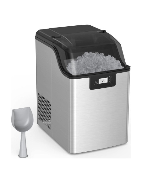 Máquina de Hielo de Mostrador Garvee ICJU_IZ01 44 kg/día Acero Inoxidable