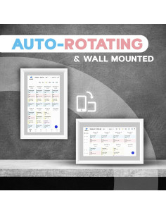 Calendario Digital 15.6" DAILY HELP con Montaje en Pared 2
