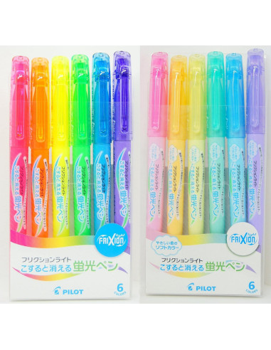 Set de 14 Bolígrafos Resaltadores Borrables Pilot Frixion