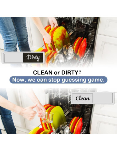 Imán Limpio Sucio para Lavavajillas Oxepleus 17.78x5.08cm