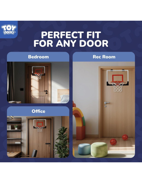 Aro de Baloncesto Interior TOY Life para Niños y Adultos