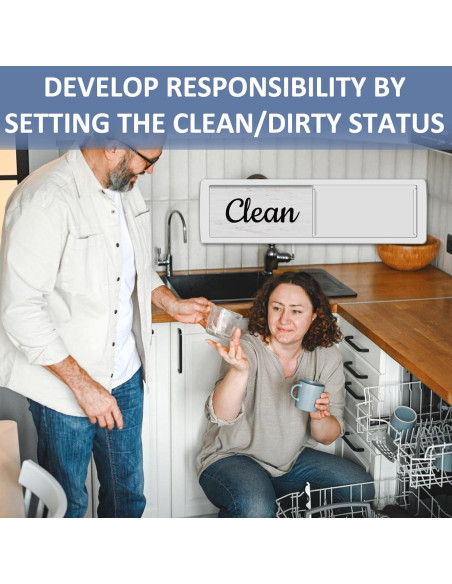 Imán Limpio Sucio para Lavavajillas Oxepleus 17.78x5.08cm