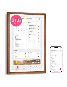 Calendario Digital de Pared 21.5" BIGASUO Táctil HD