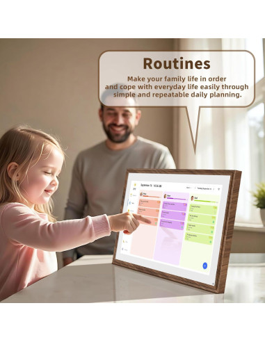 Calendario Digital 15.6" Canupdog Pantalla Táctil Full HD