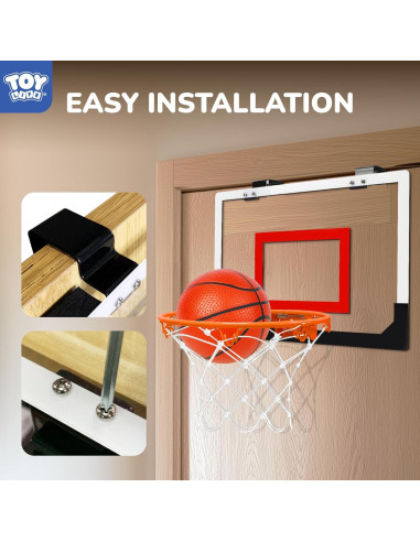 Aro de Baloncesto Interior TOY Life para Niños y Adultos
