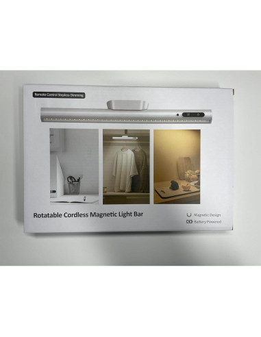 Barra de Luz LED Recargable Oro con Control Remoto 4000mAh