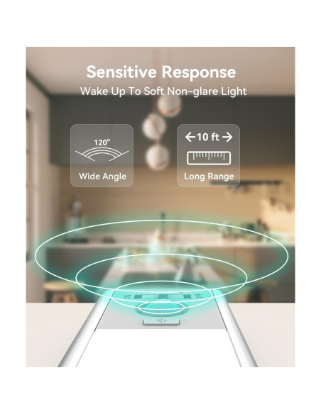 Luces Bajo Gabinete MerryNite - 56 LED, Sensor Movimiento, Inalámbricas