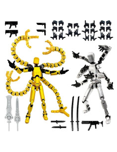 Conjunto de Figuras de Acción Titan 13 PEKOIU 2 Pcs Multi-Articuladas