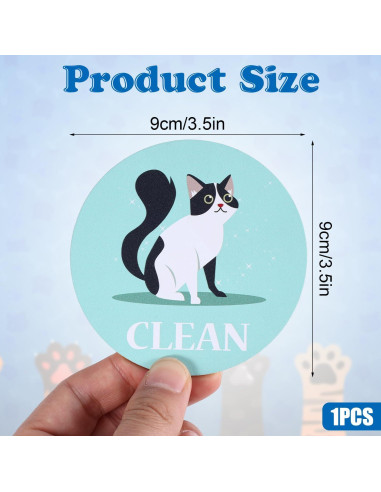 Imán de limpieza sucia para lavavajillas Gosknor 9x9cm