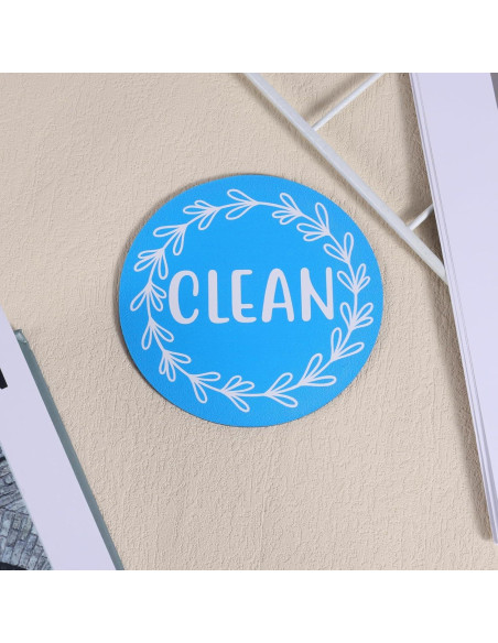 Imán de Lavavajillas Reversible BOXOB 9cm Limpio Sucio Imán de Lavavajillas Reversible BOXOB 9cm Limpio Sucio