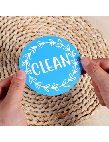 Imán de Lavavajillas Reversible BOXOB 9cm Limpio Sucio