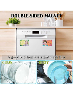 Imán de Lavavajillas Casktcom Golden Girls 9x6.1cm Doble Cara 2