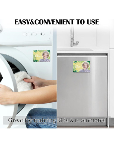 Imán de Lavavajillas Casktcom Golden Girls 9x6.1cm Doble Cara