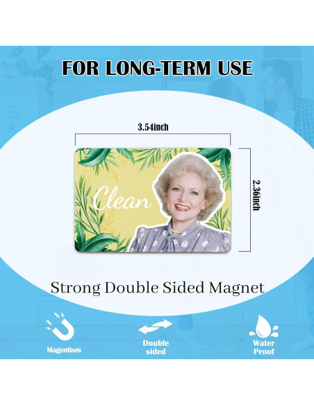 Imán de Lavavajillas Casktcom Golden Girls 9x6.1cm Doble Cara