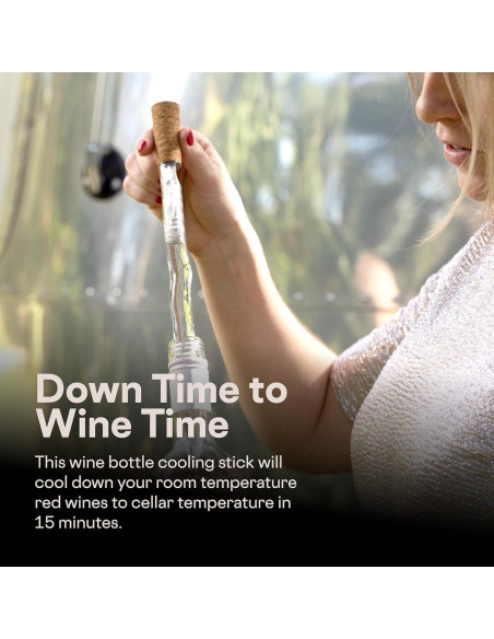 Corkcicle Air Enfriador de Vino y Aerador - 30.48 cm