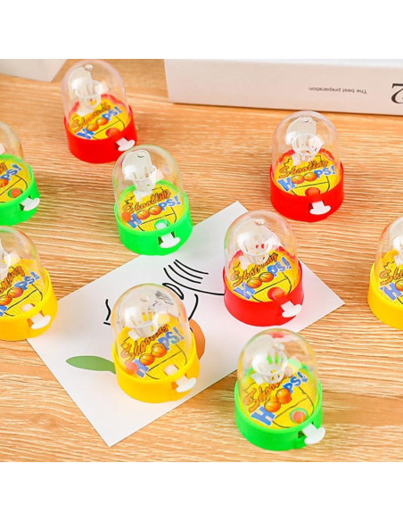 16 Mini Juegos de Baloncesto ZANSU - Decoración Fiesta y Aula