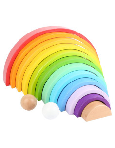 Bloques de Construcción de Madera Small Foot XL 14 Piezas