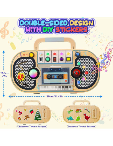 Tablero Ocupado Montessori ANSEE con Luz LED y Música