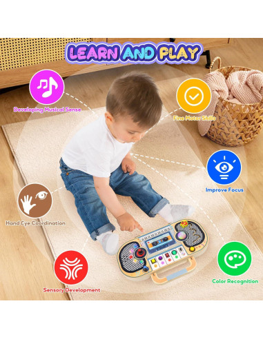 Tablero Ocupado Montessori ANSEE con Luz LED y Música