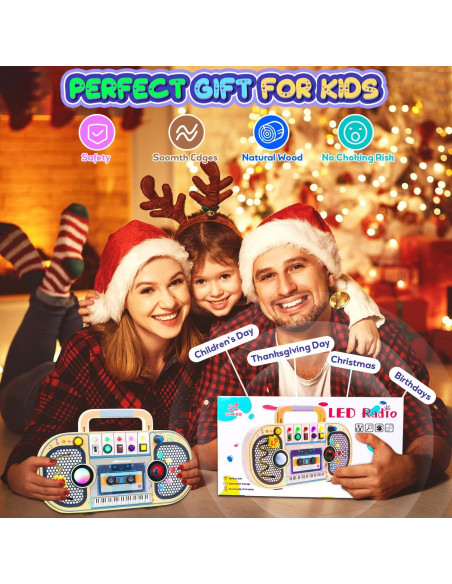 Tablero Ocupado Montessori ANSEE con Luz LED y Música Tablero Ocupado Montessori ANSEE con Luz LED y Música