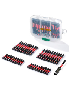 Juego de Puntas de Destornillador GEINXURN 41 Piezas Acero S2