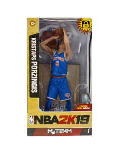 Figura de Acción Kristaps Porzingis NBA 2K19 McFarlane Toys 2